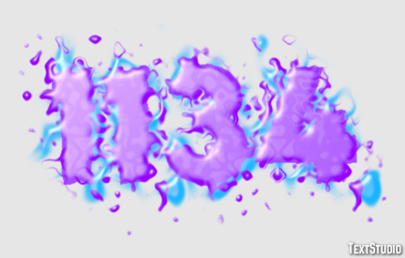 1134 Text Effect