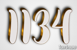 1134 Text Effect
