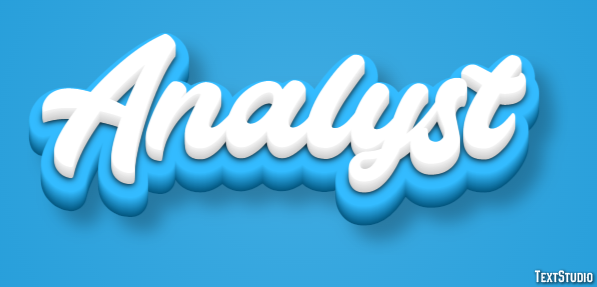 Analyst Text Effect
