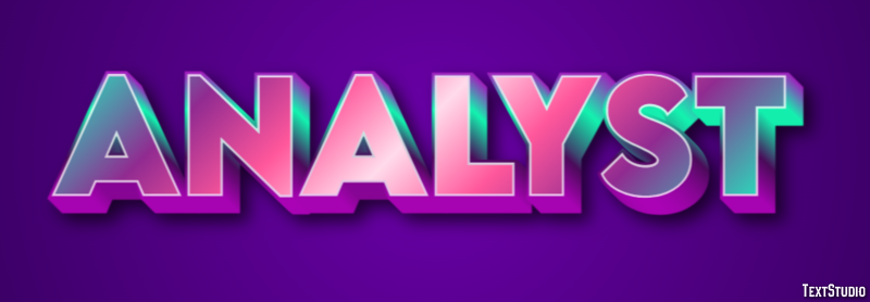 Analyst Text Effect