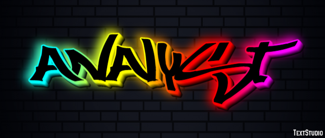 Analyst Text Effect