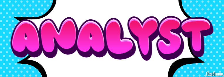 Analyst Text Effect