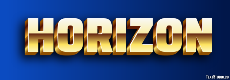 Horizon Metin efekti