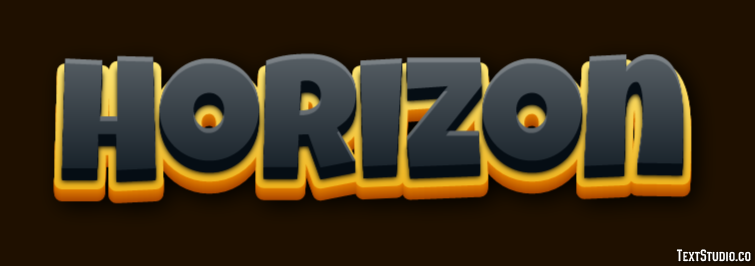 Horizon Metin efekti
