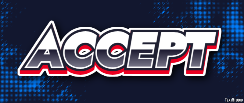 Accept Text Effect