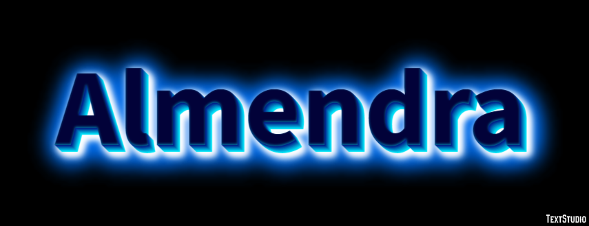 Almendra Text Effect