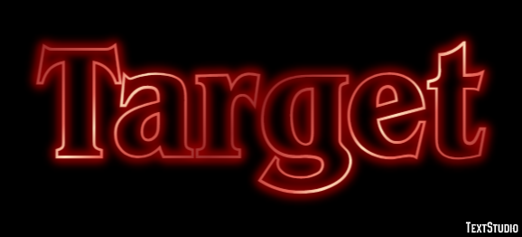 Target Text effect