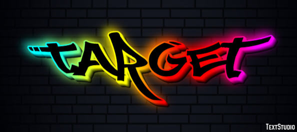 Target Text effect