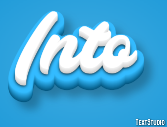 Into Text Effect