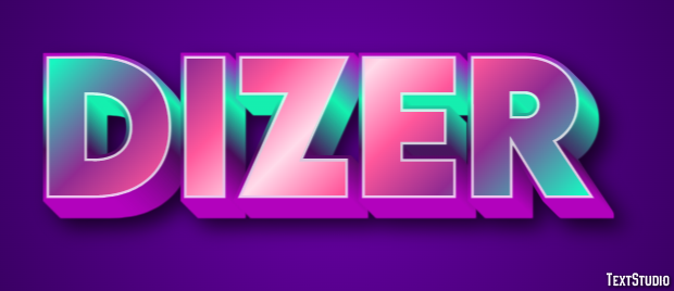 Dizer Efeito de texto