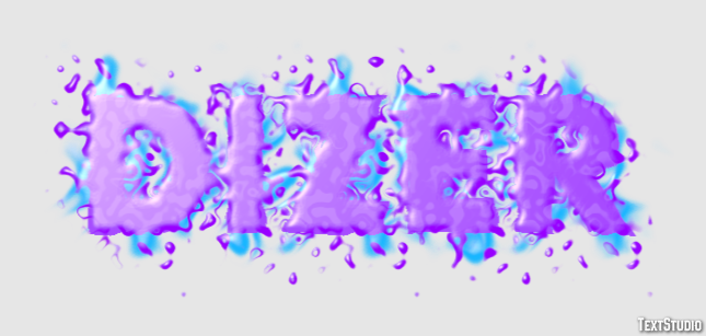 Dizer Efeito de texto