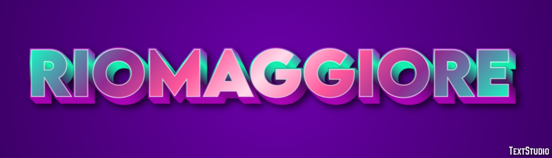 Riomaggiore Text Effect