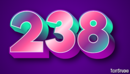 238 Text Effect