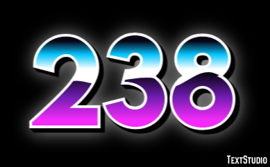 238 Texteffekt