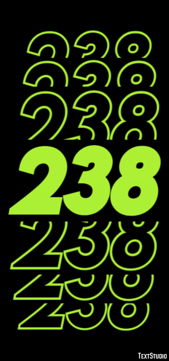 238 Texteffekt