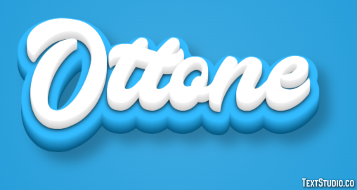 Ottone Effetto testo