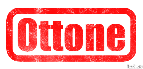 Ottone Effetto testo