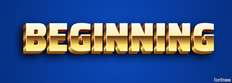 Beginning Text Effect