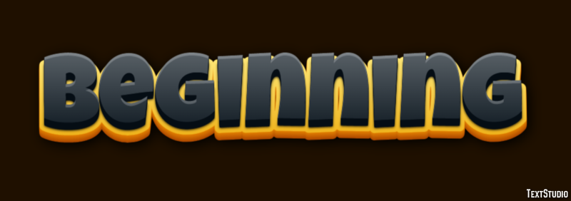 Beginning Text Effect