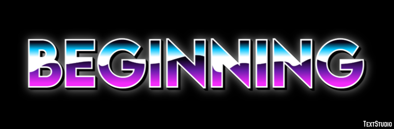 Beginning Text Effect