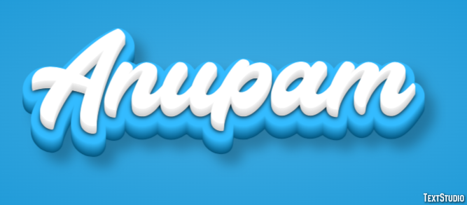 Anupam Text Effect
