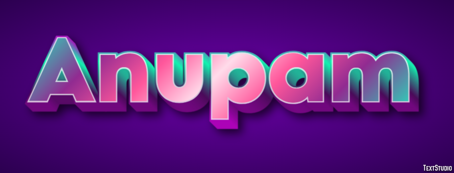 Anupam Text Effect