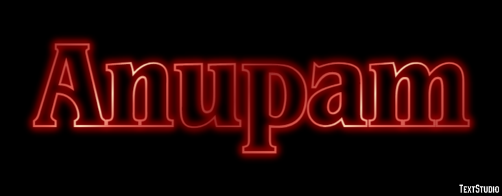 Anupam Text Effect
