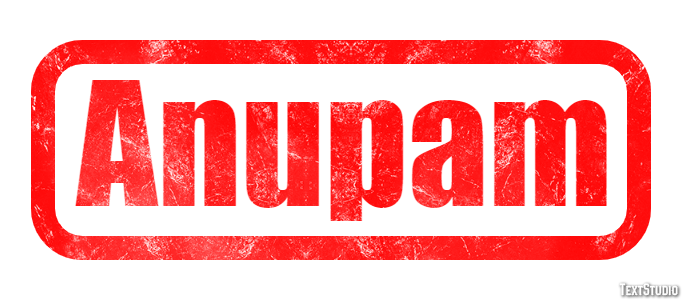 Anupam Text effect