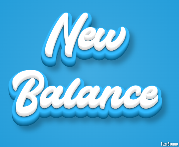 New Balance Efecto de Texto