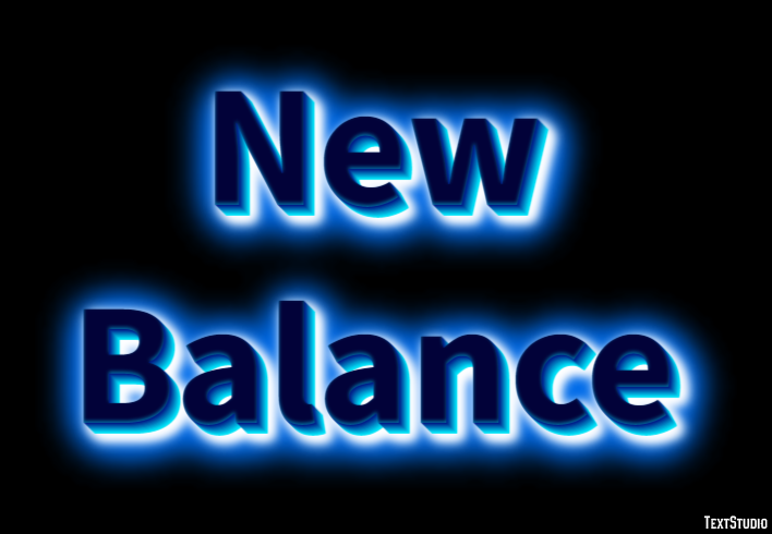New Balance Efecto de Texto