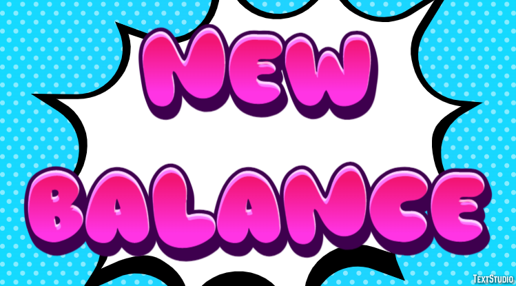 New Balance Efecto de Texto