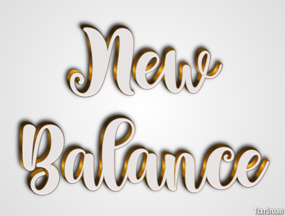 New Balance Efecto de Texto