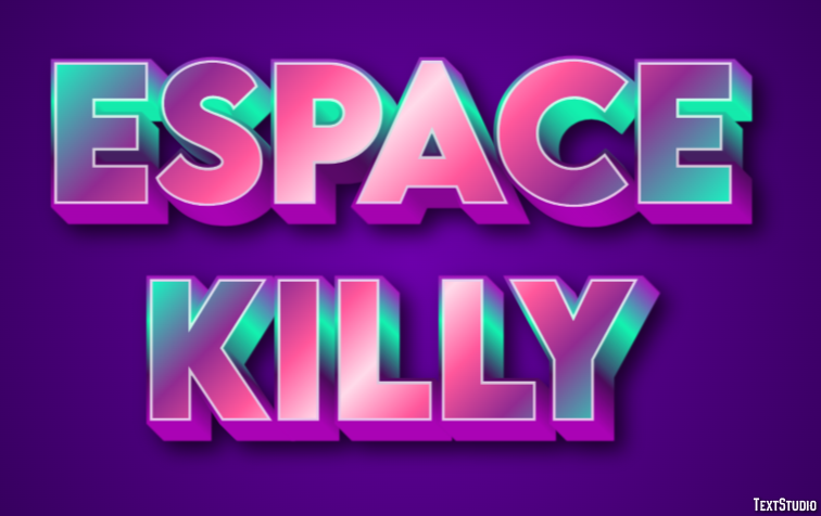 Espace Killy Efekt tekstowy