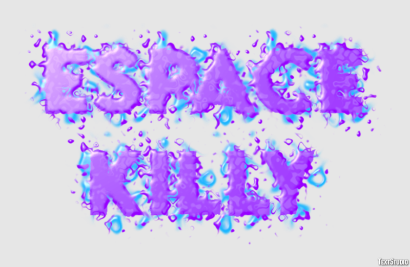 Espace Killy Efekt tekstowy