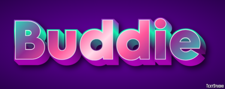 Buddie Text Effect