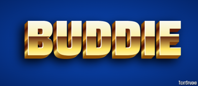 Buddie Efecto de Texto