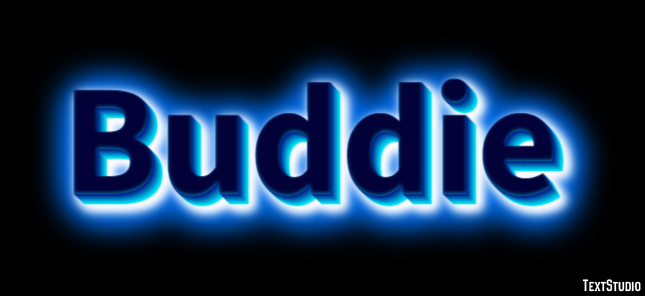 Buddie Text Effect