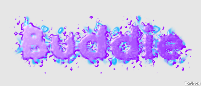 Buddie Text Effect