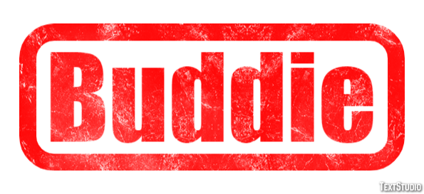 Buddie Text effect