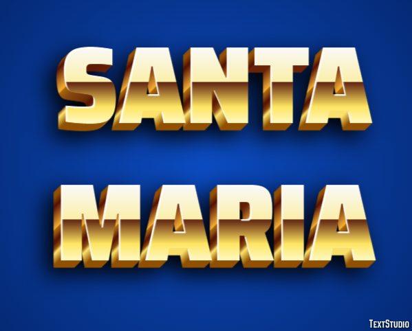 Santa Maria Efekt tekstowy