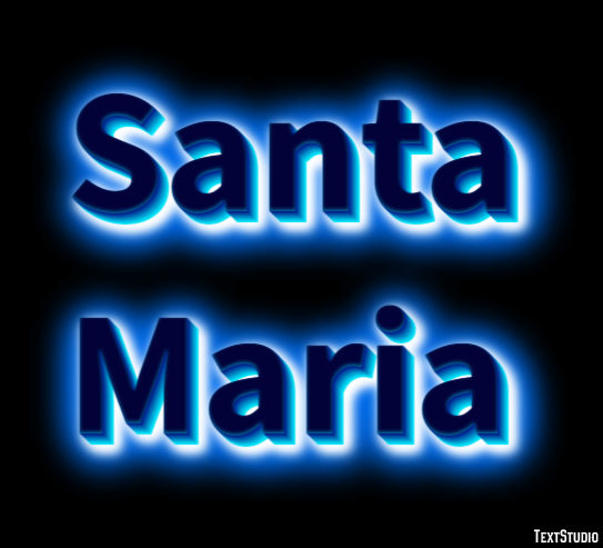 Santa Maria Efekt tekstowy