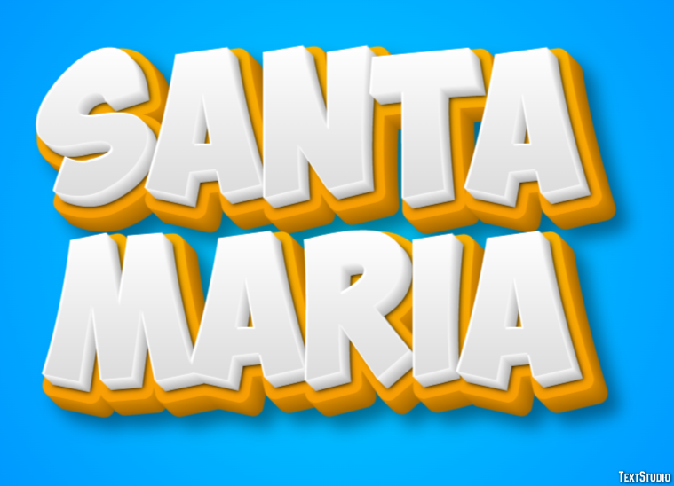 Santa Maria Effet de Texte