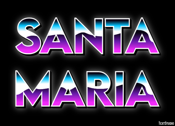 Santa Maria Efekt tekstowy