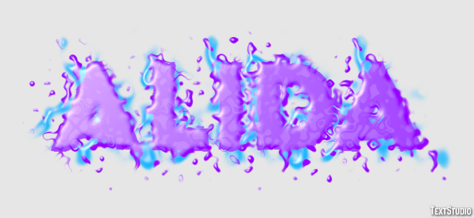 Alida Text Effect