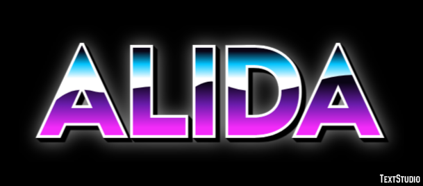 Alida Text Effect