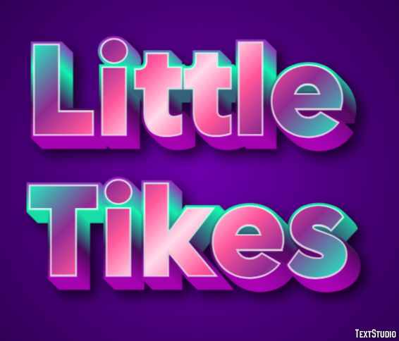 Little Tikes Metin Efekti