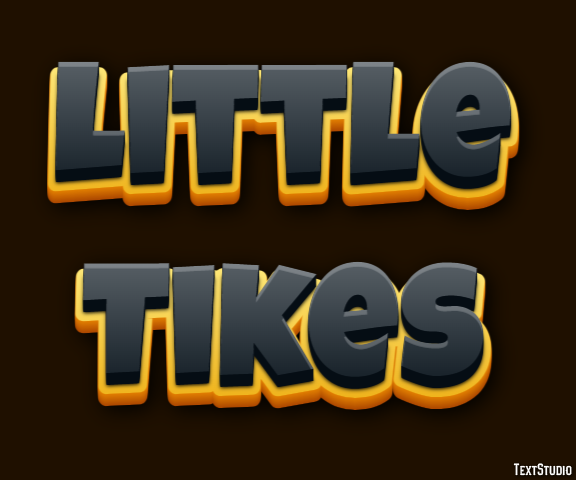 Little Tikes Metin Efekti