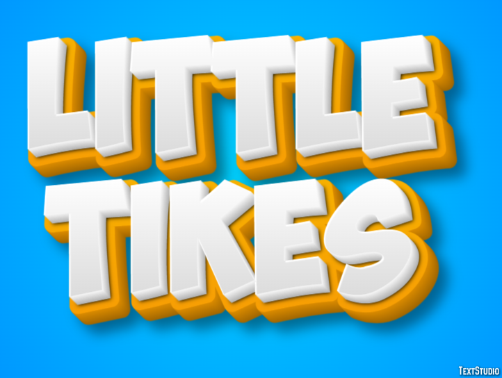 Little Tikes Metin Efekti