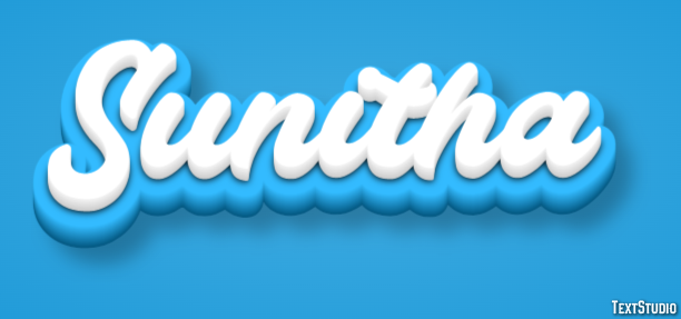 Sunitha Text effect