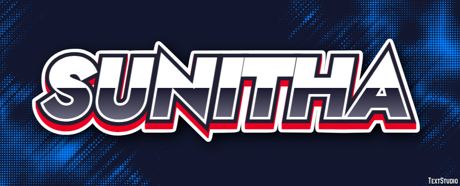 Sunitha Text effect